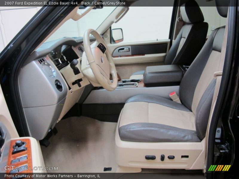 Black / Camel/Grey Stone 2007 Ford Expedition EL Eddie Bauer 4x4