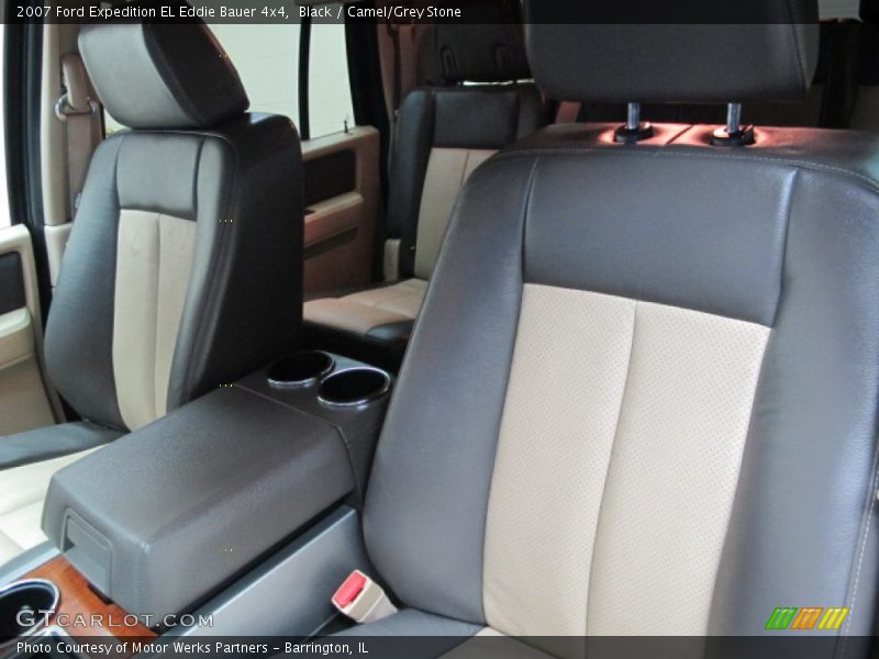 Black / Camel/Grey Stone 2007 Ford Expedition EL Eddie Bauer 4x4