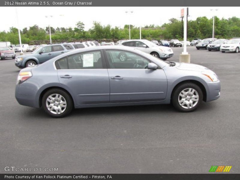 Ocean Gray / Charcoal 2012 Nissan Altima 2.5 S