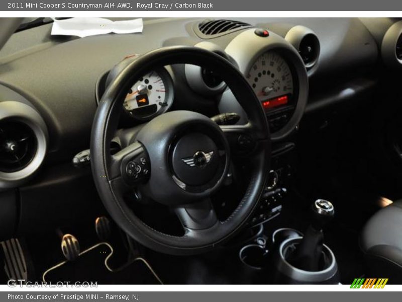 Royal Gray / Carbon Black 2011 Mini Cooper S Countryman All4 AWD