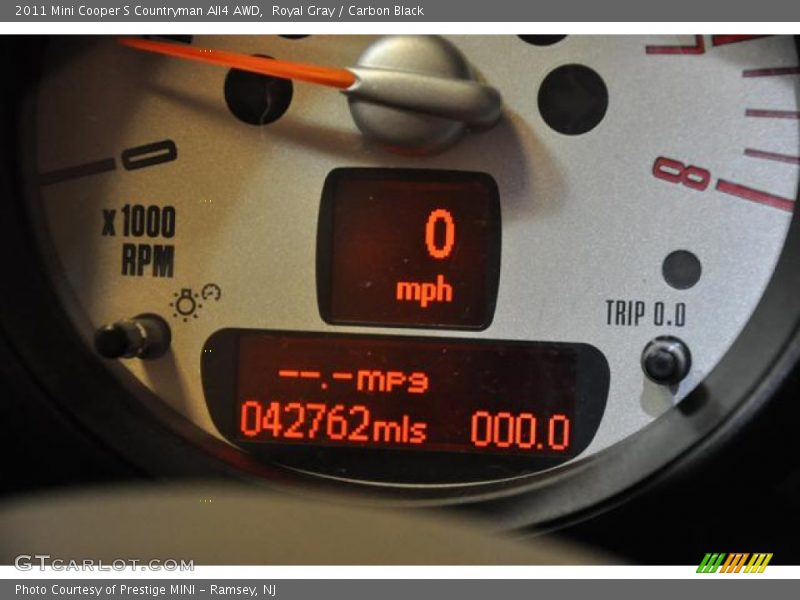 Royal Gray / Carbon Black 2011 Mini Cooper S Countryman All4 AWD