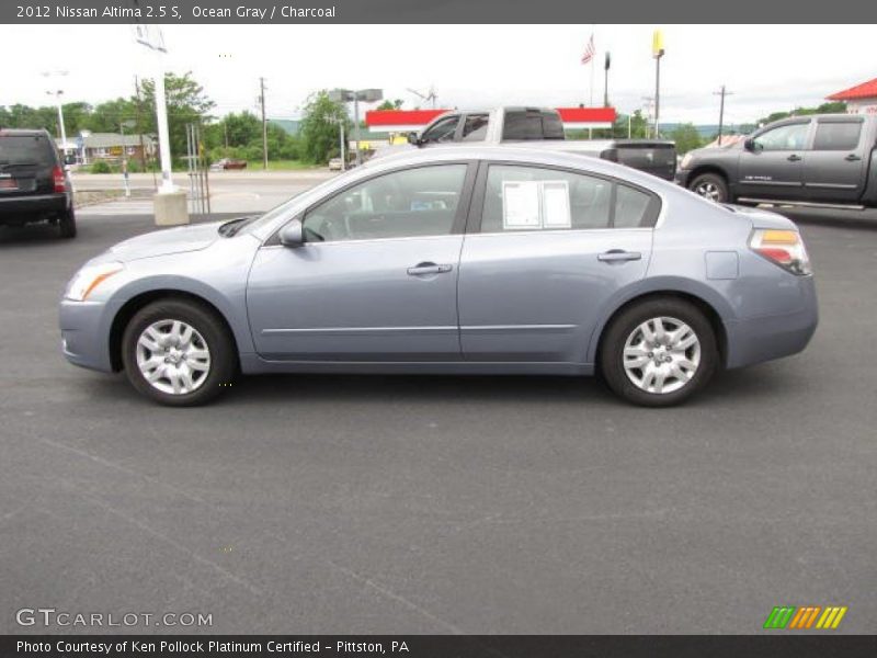 Ocean Gray / Charcoal 2012 Nissan Altima 2.5 S
