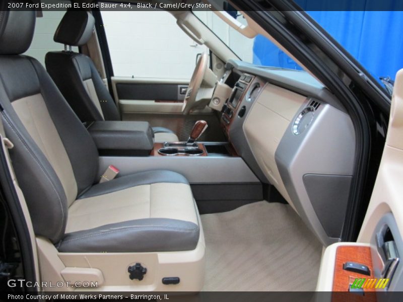 Black / Camel/Grey Stone 2007 Ford Expedition EL Eddie Bauer 4x4