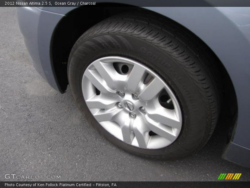 Ocean Gray / Charcoal 2012 Nissan Altima 2.5 S