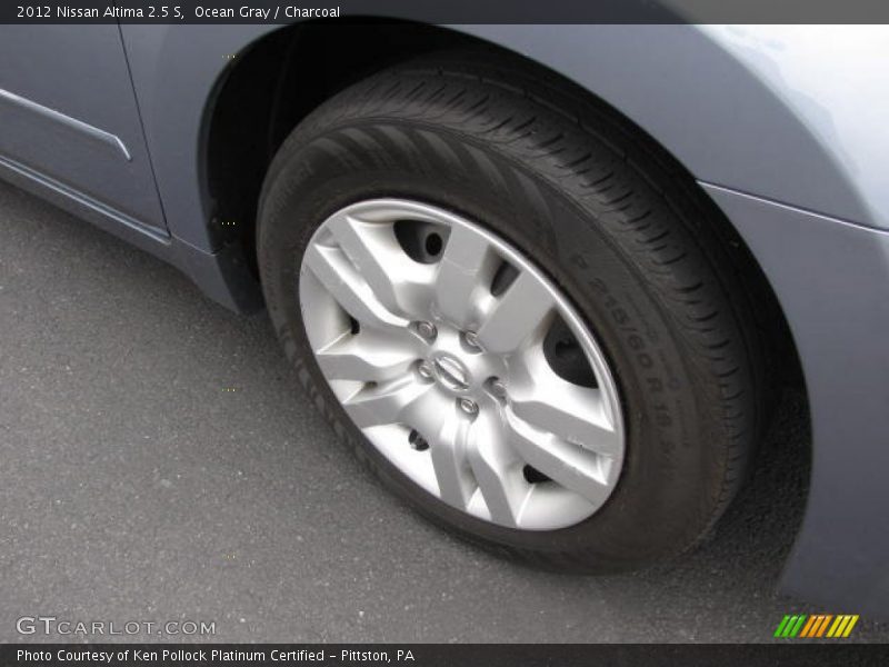 Ocean Gray / Charcoal 2012 Nissan Altima 2.5 S