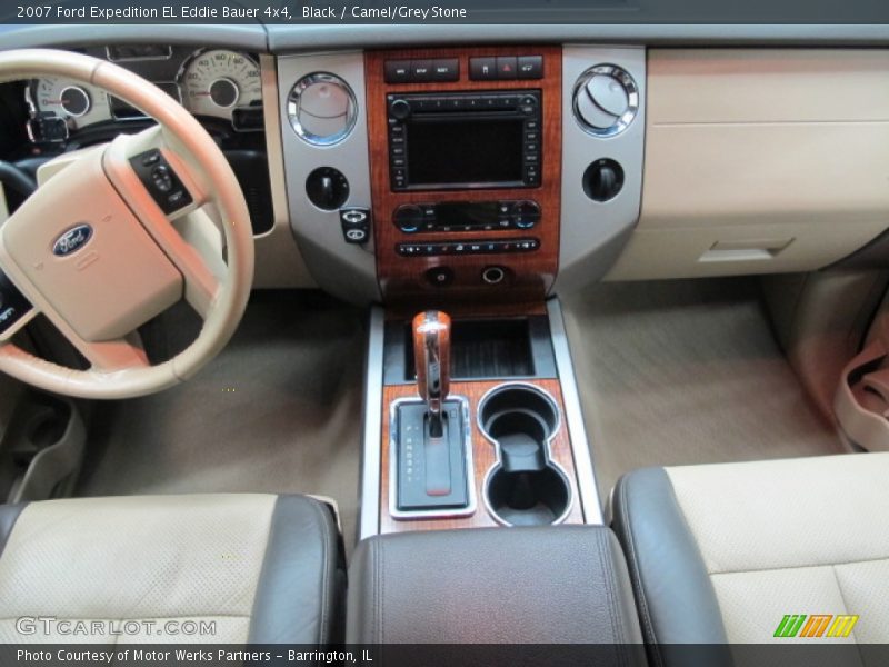 Black / Camel/Grey Stone 2007 Ford Expedition EL Eddie Bauer 4x4