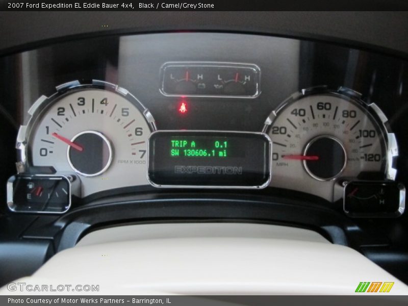 Black / Camel/Grey Stone 2007 Ford Expedition EL Eddie Bauer 4x4