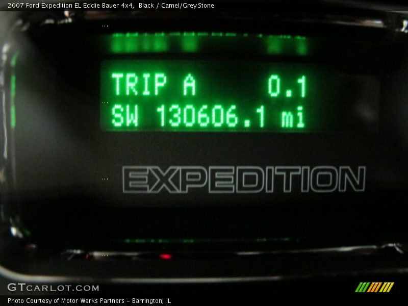 Black / Camel/Grey Stone 2007 Ford Expedition EL Eddie Bauer 4x4