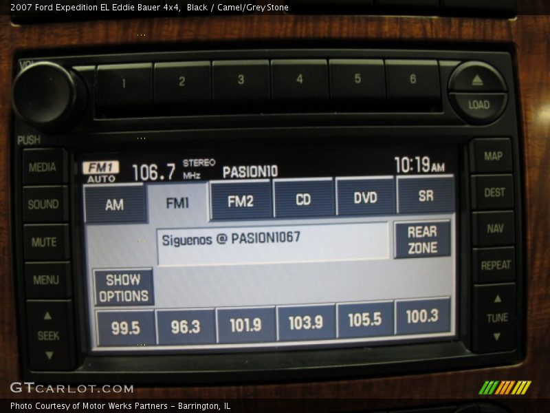 Black / Camel/Grey Stone 2007 Ford Expedition EL Eddie Bauer 4x4