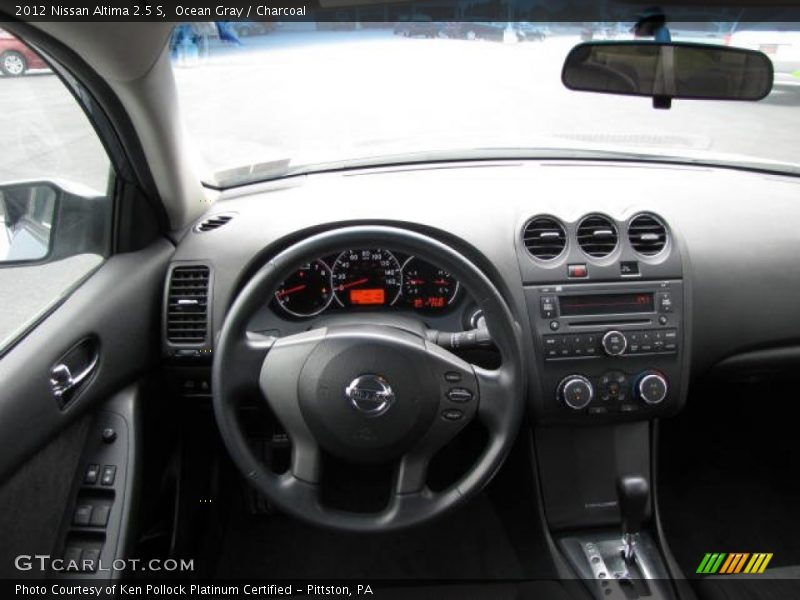 Ocean Gray / Charcoal 2012 Nissan Altima 2.5 S