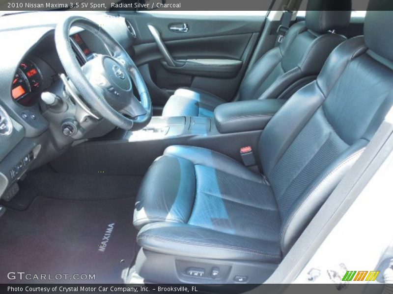 Radiant Silver / Charcoal 2010 Nissan Maxima 3.5 SV Sport