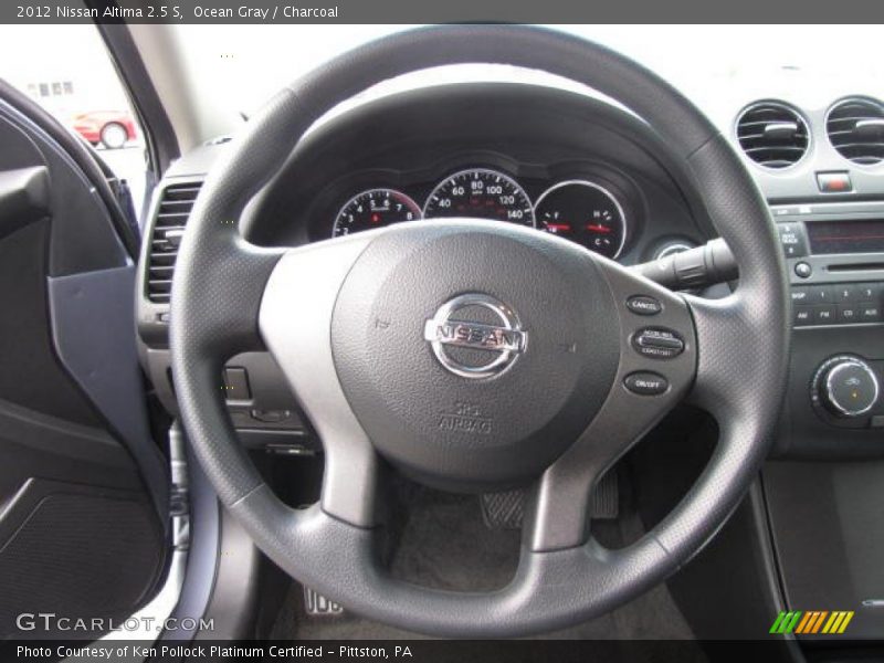 Ocean Gray / Charcoal 2012 Nissan Altima 2.5 S