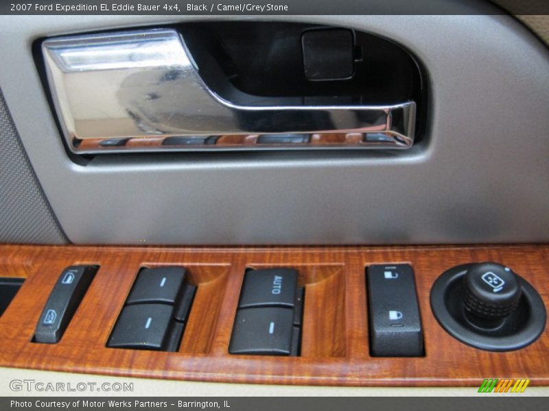 Black / Camel/Grey Stone 2007 Ford Expedition EL Eddie Bauer 4x4