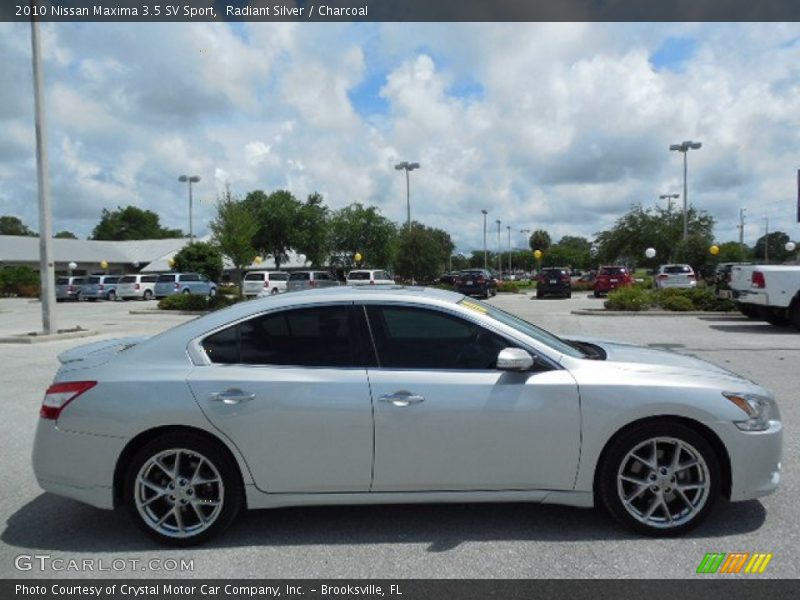 Radiant Silver / Charcoal 2010 Nissan Maxima 3.5 SV Sport