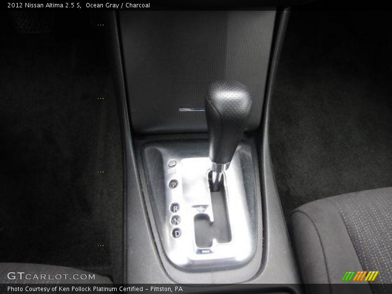 Ocean Gray / Charcoal 2012 Nissan Altima 2.5 S