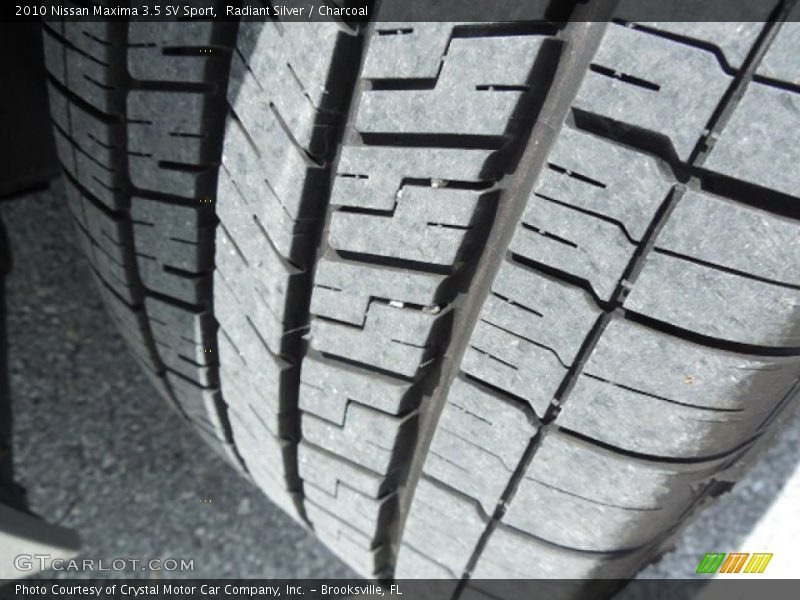 Radiant Silver / Charcoal 2010 Nissan Maxima 3.5 SV Sport