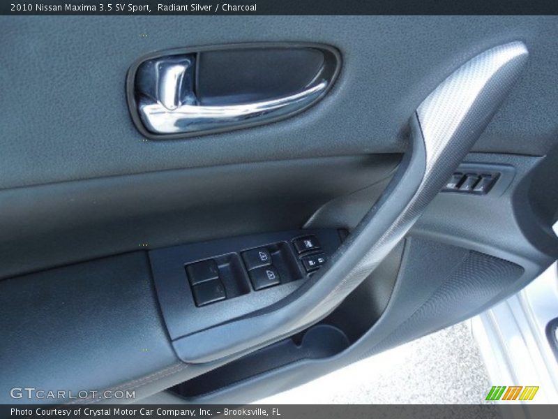 Radiant Silver / Charcoal 2010 Nissan Maxima 3.5 SV Sport