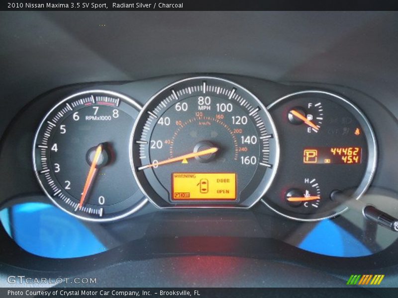 Radiant Silver / Charcoal 2010 Nissan Maxima 3.5 SV Sport