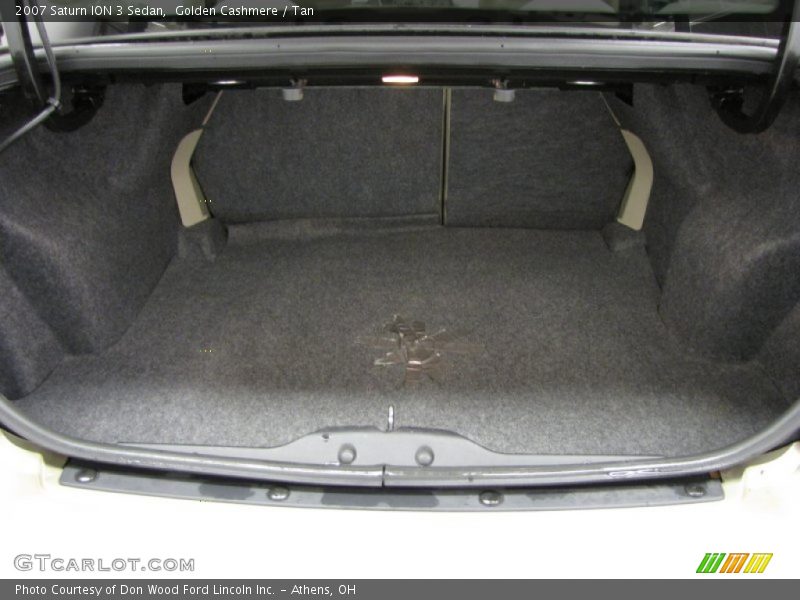  2007 ION 3 Sedan Trunk