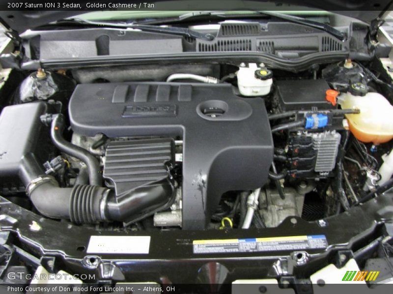  2007 ION 3 Sedan Engine - 2.2 Liter DOHC 16-Valve 4 Cylinder