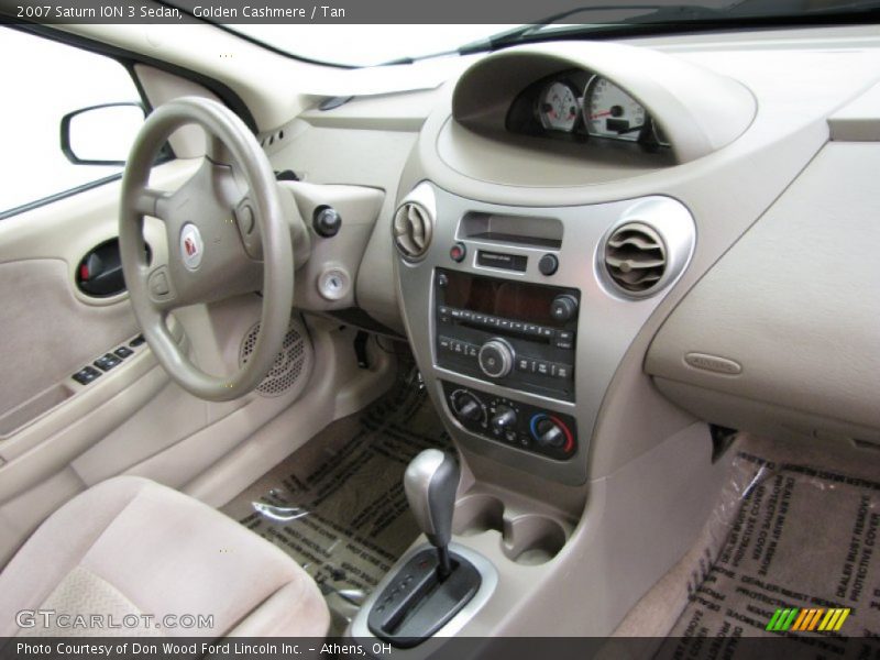 Golden Cashmere / Tan 2007 Saturn ION 3 Sedan