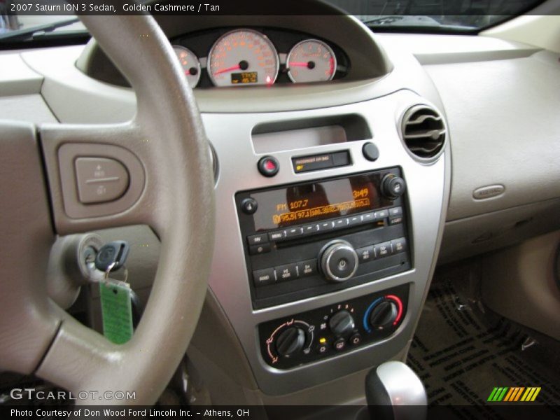 Golden Cashmere / Tan 2007 Saturn ION 3 Sedan