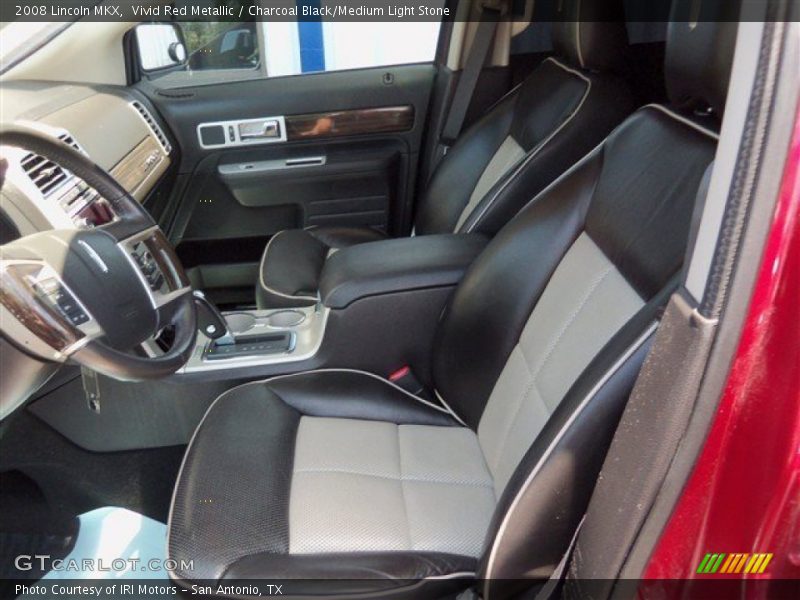 Vivid Red Metallic / Charcoal Black/Medium Light Stone 2008 Lincoln MKX