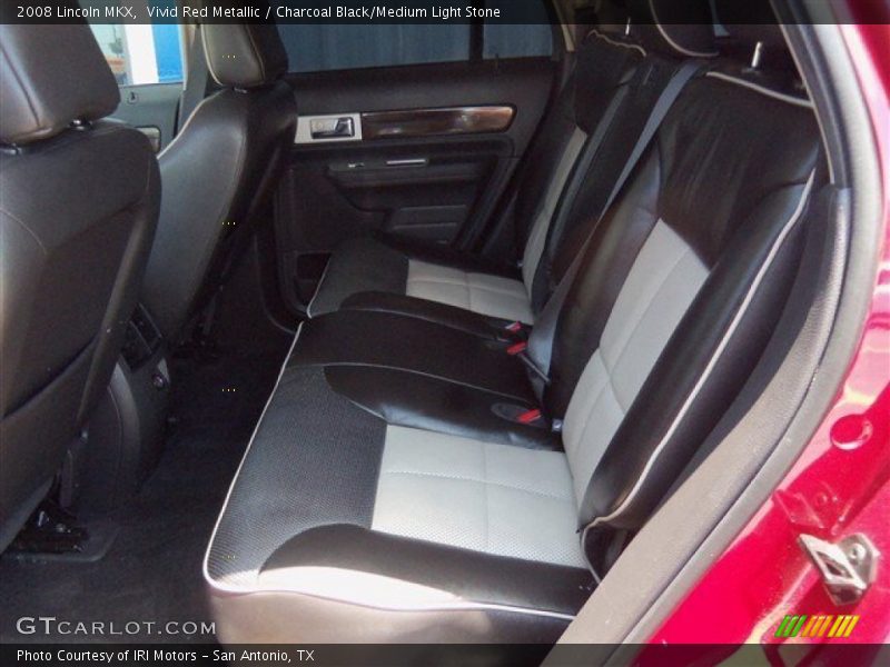 Vivid Red Metallic / Charcoal Black/Medium Light Stone 2008 Lincoln MKX
