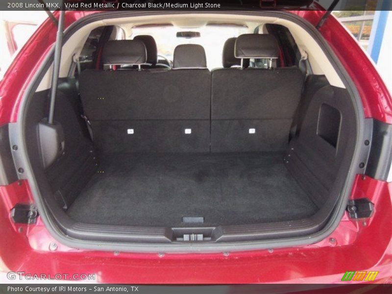 Vivid Red Metallic / Charcoal Black/Medium Light Stone 2008 Lincoln MKX