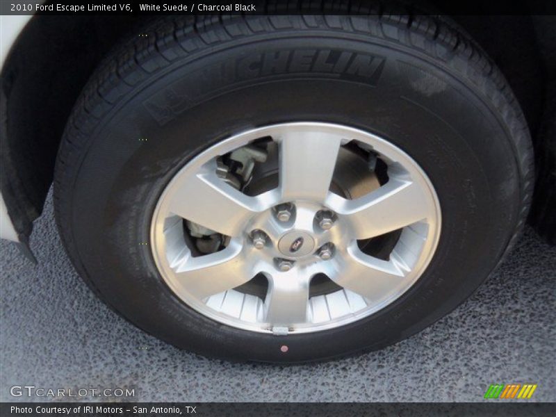 White Suede / Charcoal Black 2010 Ford Escape Limited V6