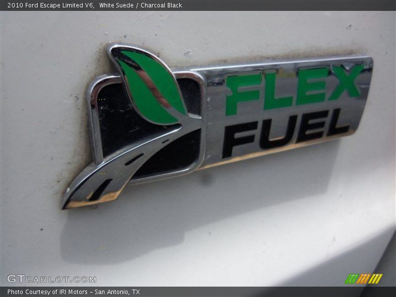 White Suede / Charcoal Black 2010 Ford Escape Limited V6