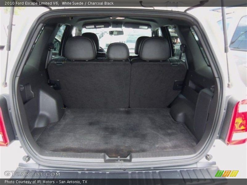 White Suede / Charcoal Black 2010 Ford Escape Limited V6
