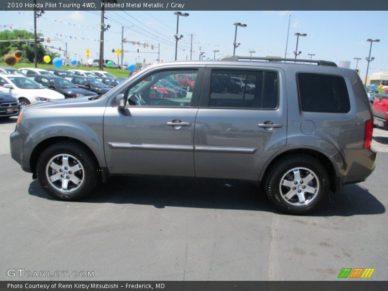 Polished Metal Metallic / Gray 2010 Honda Pilot Touring 4WD