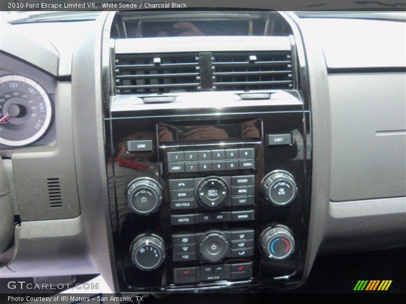 White Suede / Charcoal Black 2010 Ford Escape Limited V6