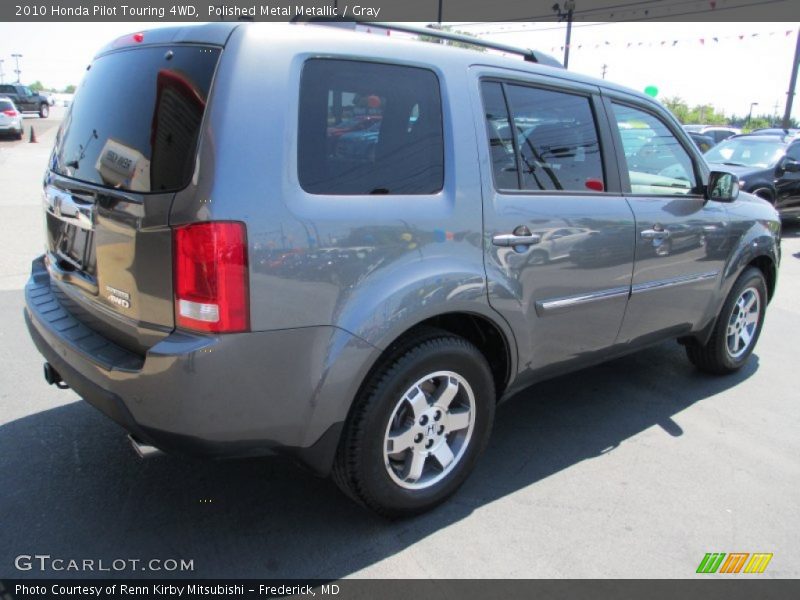 Polished Metal Metallic / Gray 2010 Honda Pilot Touring 4WD