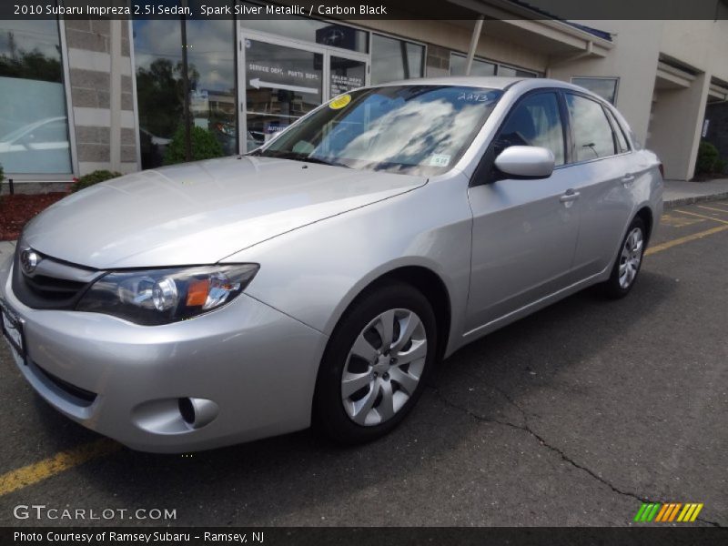 Spark Silver Metallic / Carbon Black 2010 Subaru Impreza 2.5i Sedan