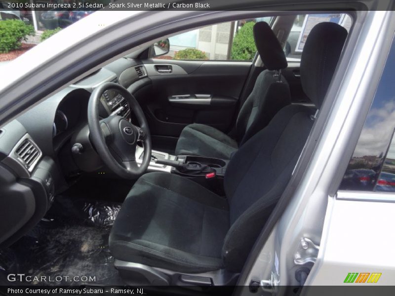 Spark Silver Metallic / Carbon Black 2010 Subaru Impreza 2.5i Sedan