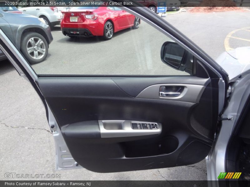 Spark Silver Metallic / Carbon Black 2010 Subaru Impreza 2.5i Sedan
