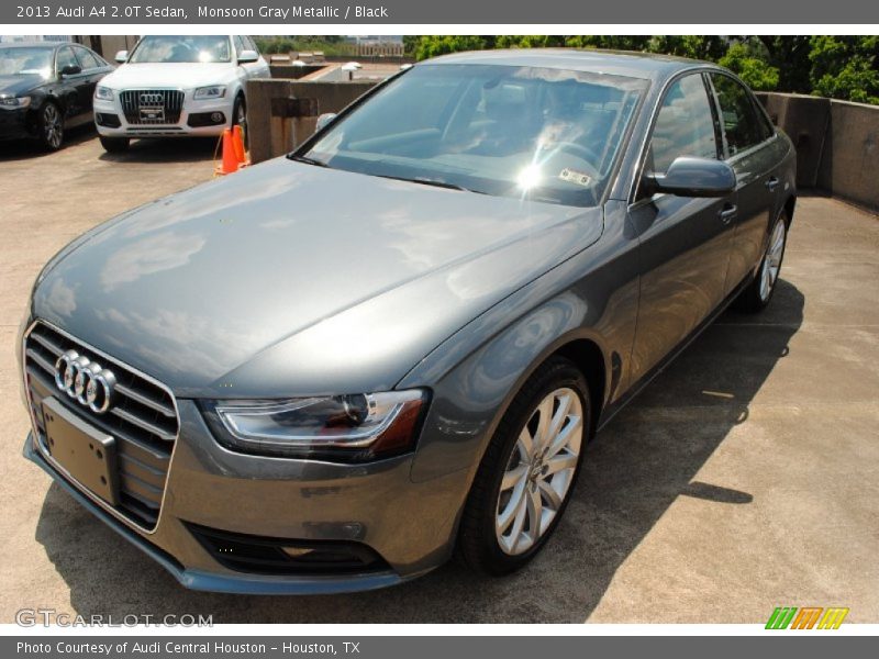 Monsoon Gray Metallic / Black 2013 Audi A4 2.0T Sedan