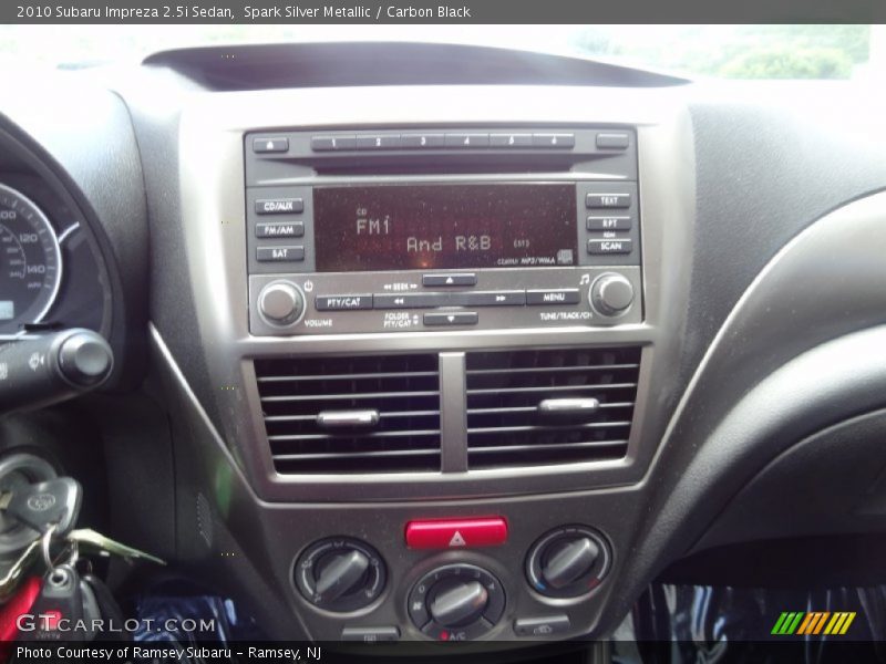 Spark Silver Metallic / Carbon Black 2010 Subaru Impreza 2.5i Sedan