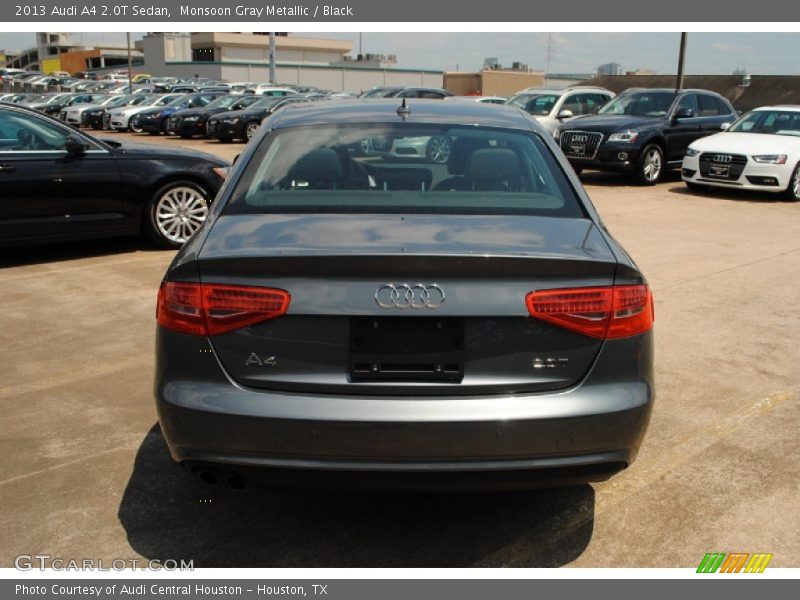 Monsoon Gray Metallic / Black 2013 Audi A4 2.0T Sedan