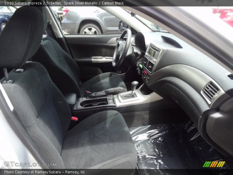 Spark Silver Metallic / Carbon Black 2010 Subaru Impreza 2.5i Sedan