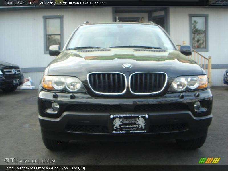 Jet Black / Truffle Brown Dakota Leather 2006 BMW X5 3.0i