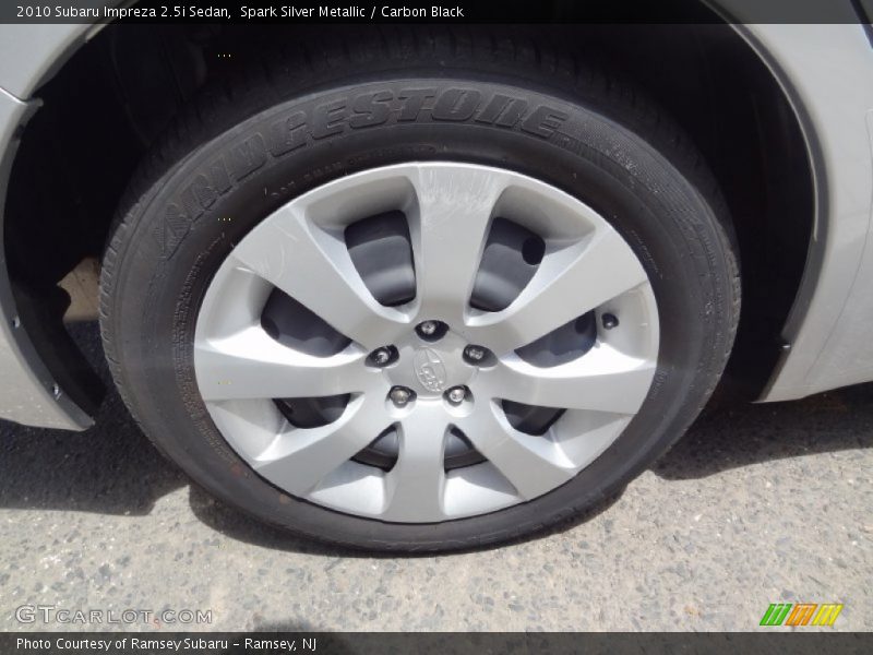 Spark Silver Metallic / Carbon Black 2010 Subaru Impreza 2.5i Sedan