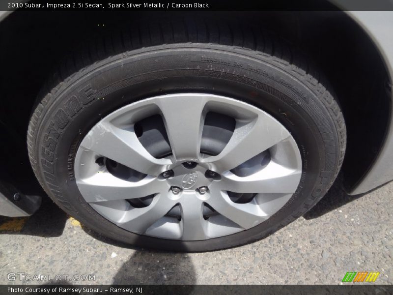 Spark Silver Metallic / Carbon Black 2010 Subaru Impreza 2.5i Sedan