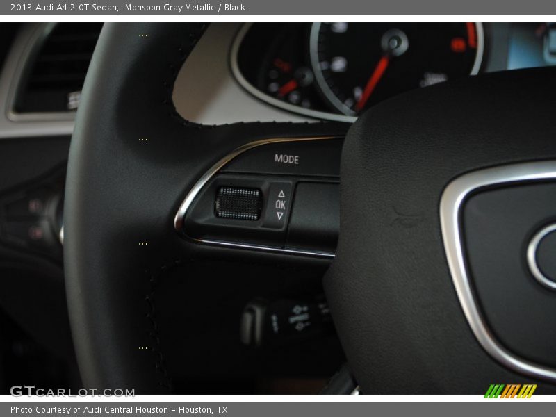 Monsoon Gray Metallic / Black 2013 Audi A4 2.0T Sedan