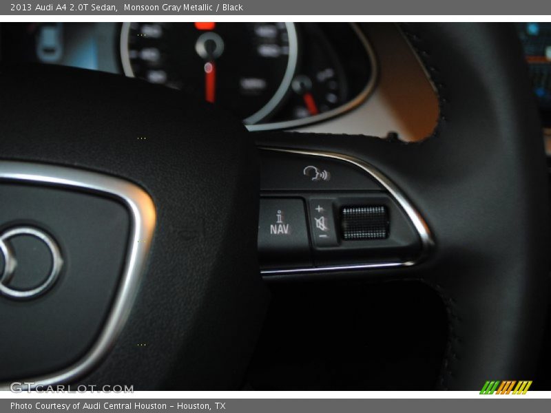Monsoon Gray Metallic / Black 2013 Audi A4 2.0T Sedan