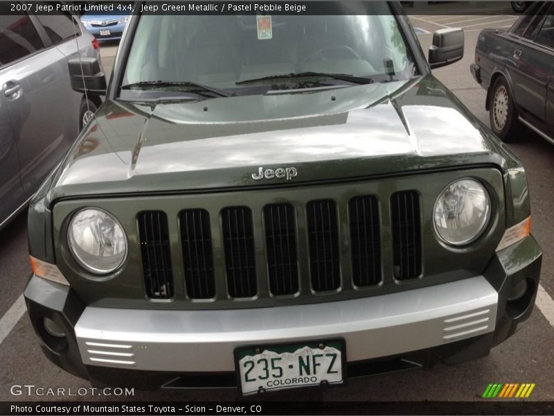 Jeep Green Metallic / Pastel Pebble Beige 2007 Jeep Patriot Limited 4x4