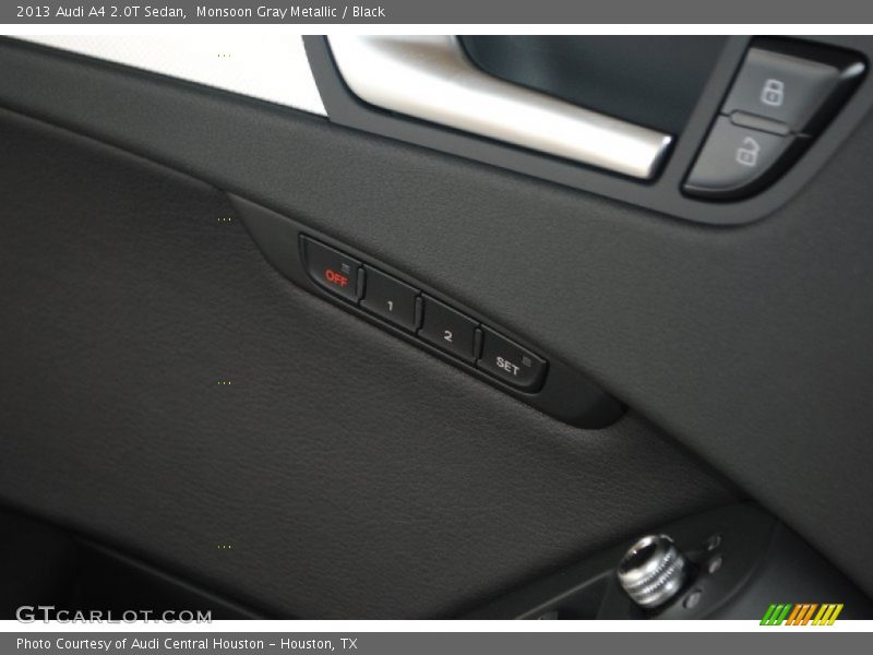 Monsoon Gray Metallic / Black 2013 Audi A4 2.0T Sedan