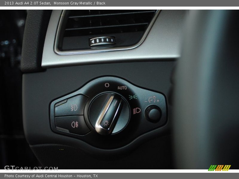 Monsoon Gray Metallic / Black 2013 Audi A4 2.0T Sedan